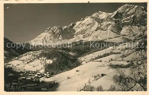 AK / Ansichtskarte Muehlbach_Hochkoenig Panorama Hochkoenigmassiv Muehlbach Hochkoenig