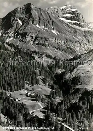 AK / Ansichtskarte Schroecken_Vorarlberg Panorama Schroecken Vorarlberg