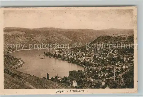 AK / Ansichtskarte Boppard_Rhein Panorama Boppard Rhein