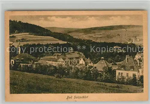 AK / Ansichtskarte Bad_Salzschlirf Panorama Bad_Salzschlirf