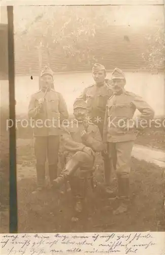 AK / Ansichtskarte Szepetnek Soldaten Gruppenbild 