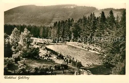 AK / Ansichtskarte Gehlberg Waldbad Gehlberg