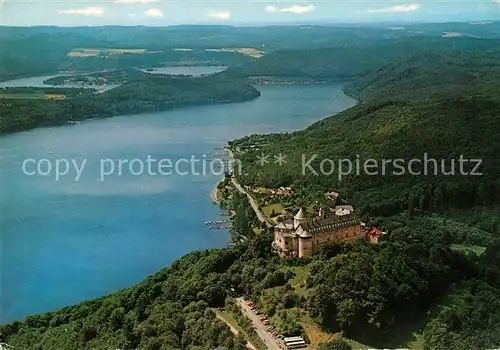 AK / Ansichtskarte Waldeck_Edersee Talsperre Schloss Waldeck Edersee