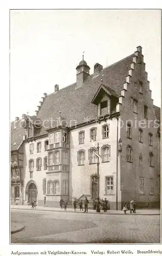 AK / Ansichtskarte Braunschweig Bierbaumsches Haus Braunschweig