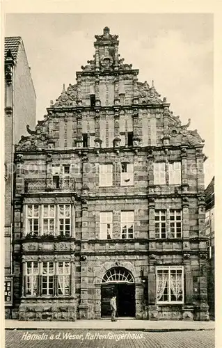 AK / Ansichtskarte Hameln_Weser Rattenfaengerhaus Hameln Weser