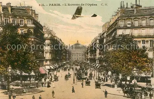 AK / Ansichtskarte Paris Avenue de l Opera Paris