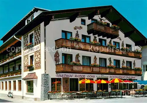 AK / Ansichtskarte Abtenau Gasthaus Pension Roter Ochs Abtenau