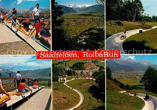 AK / Ansichtskarte Saalfelden_Steinernes_Meer Rolba Run Sommerrodelbahn Saalfelden_Steinernes