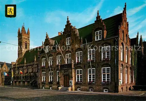 AK / Ansichtskarte Nieuwpoort Stadhuis Nieuwpoort