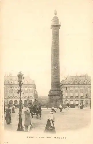 AK / Ansichtskarte Paris Colonne Vendome Paris