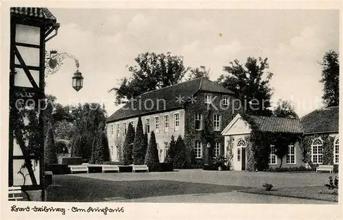 AK / Ansichtskarte Bad_Driburg Am Kurhaus Bad_Driburg