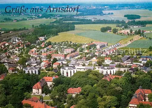 AK / Ansichtskarte Arnsdorf_Dresden Fliegeraufnahme Arnsdorf Dresden