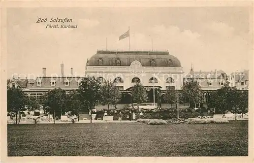 AK / Ansichtskarte Bad_Salzuflen Fuerstliches Kurhaus Bad_Salzuflen