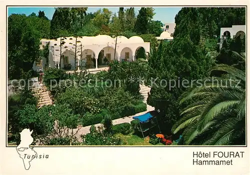 AK / Ansichtskarte Hammamet Hotel Fourat Les jardins luxuriants Hammamet