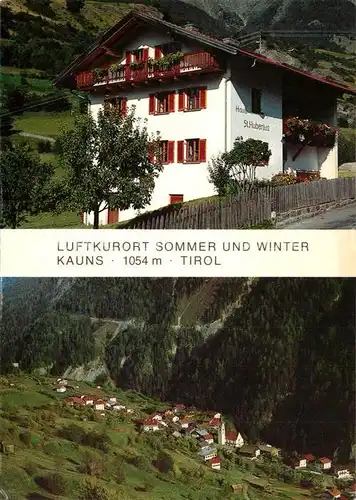 AK / Ansichtskarte Kauns Haus St. Hubertus Pension Walter Buchhammer Kauns