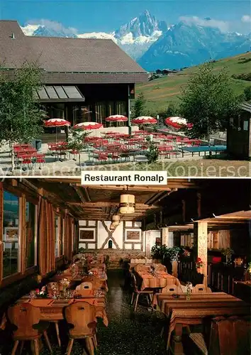 AK / Ansichtskarte Buerchen Restaurant Ronalp Buerchen