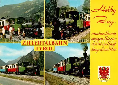 AK / Ansichtskarte Innsbruck Zillertalbahn Dampflokomotive Innsbruck