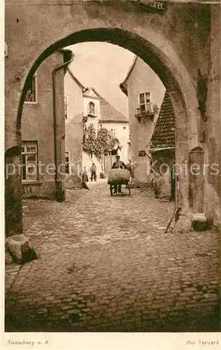 AK / Ansichtskarte Naumburg_Saale Das Vorwerk Naumburg_Saale