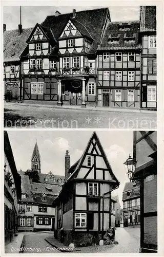 AK / Ansichtskarte Quedlinburg Klopstockhaus Finkenherd Quedlinburg