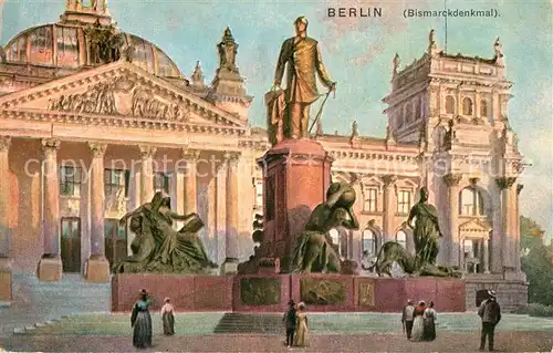 AK / Ansichtskarte Berlin Bismarckdenkmal Berlin