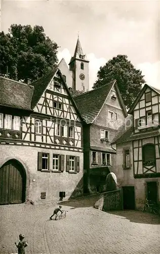 AK / Ansichtskarte Zwingenberg_Bergstrasse Ortsmotiv Zwingenberg_Bergstrasse