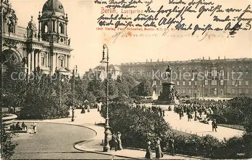 AK / Ansichtskarte Berlin Lustgarten Berlin