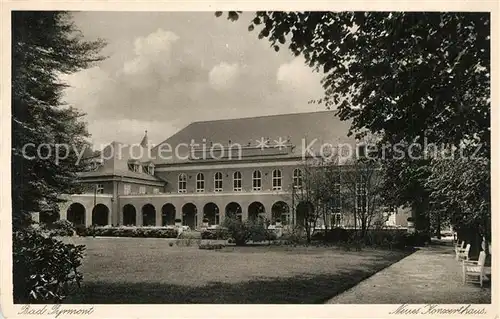 AK / Ansichtskarte Bad_Pyrmont Neues Konzerthaus Bad_Pyrmont