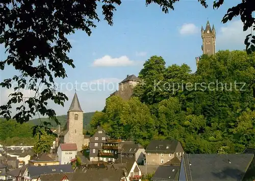 AK / Ansichtskarte Dillenburg Oranienstadt Schlossberg Stockhaus Wilhelmsturm  Dillenburg