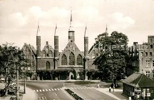 AK / Ansichtskarte Luebeck Koberg Heiligen Geist Hospital  Luebeck