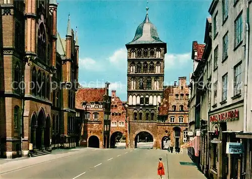 AK / Ansichtskarte Luebeck Burgtor Luebeck