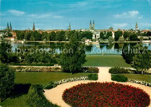 AK / Ansichtskarte Luebeck Blick vom Tor der Hoffnung Luebeck