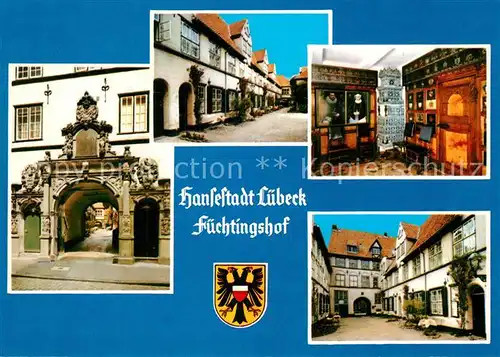 AK / Ansichtskarte Luebeck Fuechtingshof Luebeck