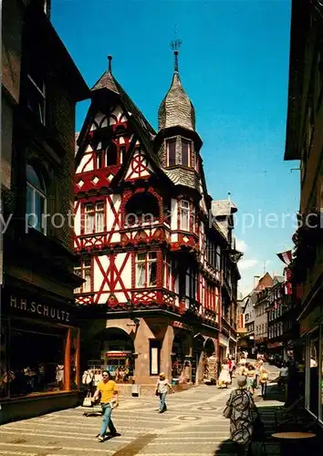 AK / Ansichtskarte Marburg_Lahn Wettergasse Marburg_Lahn