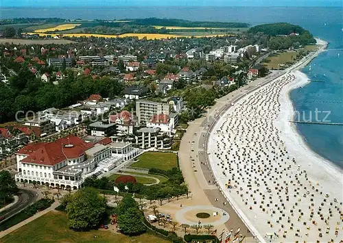 AK / Ansichtskarte Travemuende_Ostseebad Fliegeraufnahme Travemuende_Ostseebad