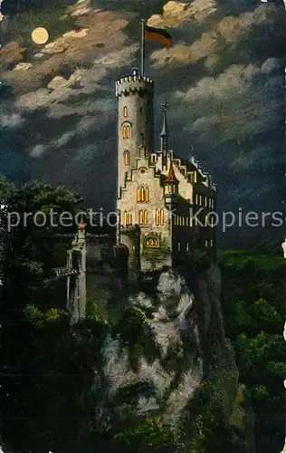 AK / Ansichtskarte Lichtenstein_Wuerttemberg Schloss Lichtenstein Lichtenstein_Wuerttemberg