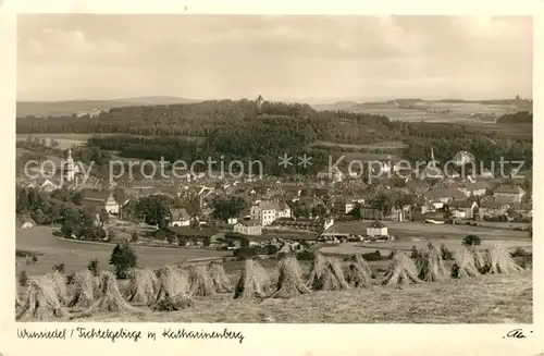 AK / Ansichtskarte Wunsiedel Fichtelgebirge mit Katharinenberg Wunsiedel