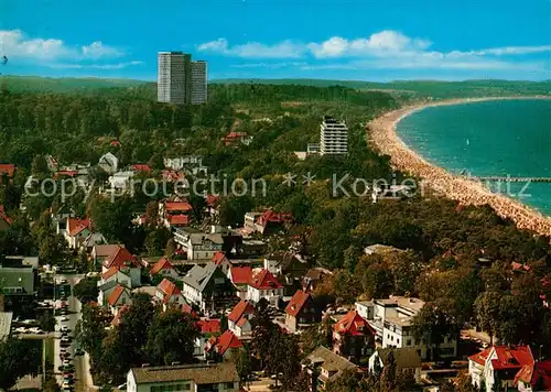 AK / Ansichtskarte Timmendorfer_Strand Ostseeheilbad Hotel Maritim Fliegeraufnahme Timmendorfer_Strand