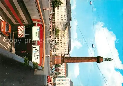 AK / Ansichtskarte Darmstadt Luisenplatz Tunnelstrasseneinfahrt Darmstadt