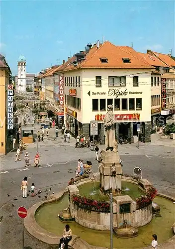 AK / Ansichtskarte Darmstadt Ludwigsplatz mit Bismark Denkmal Darmstadt