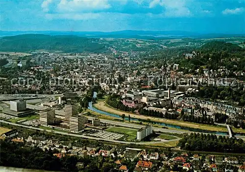 AK / Ansichtskarte Marburg_Lahn Fliegeraufnahme Marburg_Lahn