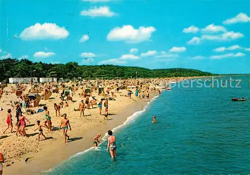 AK / Ansichtskarte Timmendorfer_Strand Ostseeheilbad Strand Timmendorfer_Strand