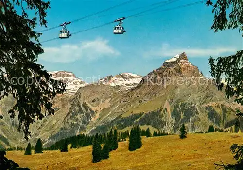 AK / Ansichtskarte Seilbahn Gerschnialp Truebsee Engelberg  Seilbahn