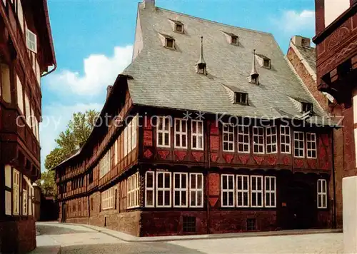 AK / Ansichtskarte Goslar Siemens Familienstammhaus Fachwerk Goslar