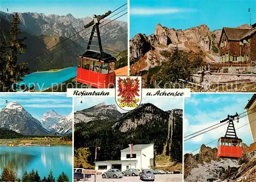 AK / Ansichtskarte Maurach_Achensee Rofanbahn Talstation Karwendelgebirge Erfurter Huette  Maurach Achensee