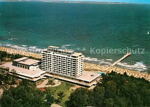 AK / Ansichtskarte Timmendorfer_Strand Hotel und Kongresszentrum Maritim Ostseeheilbad Fliegeraufnahme Timmendorfer_Strand