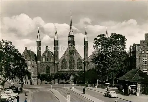 AK / Ansichtskarte Luebeck Koberg Heilig Geist Hospital Luebeck