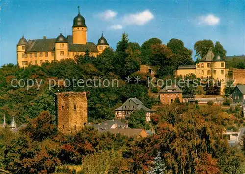 AK / Ansichtskarte Montabaur_Westerwald mit Schloss und Wolfsturm Montabaur_Westerwald
