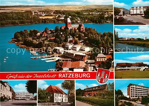 AK / Ansichtskarte Ratzeburg Fliegeraufnahme Ratzeburg