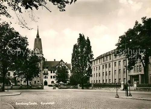 AK / Ansichtskarte Bernburg_Saale Kuranstalt Bernburg_Saale