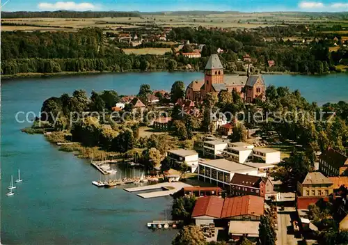 AK / Ansichtskarte Ratzeburg Domhalbinsel Inselstadt Naturpark Lauenburgische Seen Fliegeraufnahme Ratzeburg